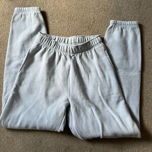 Aritzia TNA light blue sweatpants size XS